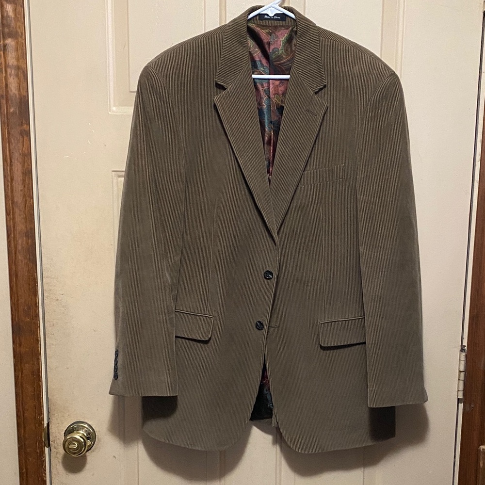 NWT Brown Ralph Lauren Corduroy Blazer